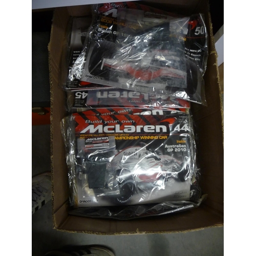 613 - Box Of Build Your Own McLaren Magazine's