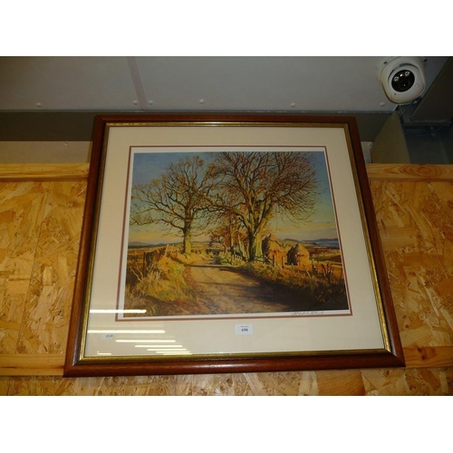 690 - Signed Mcintosh Patrick Print