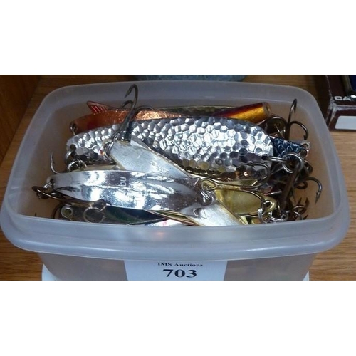 703 - Box Of Fishing Lures