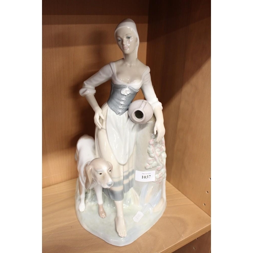 1037 - Large Spanish Porcelain Figure