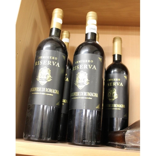 1041 - 5 Bottles of Armigero Riserva Red Wine