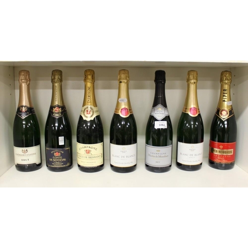 1084 - Seven Bottles of Champagne and Sparkling Wine