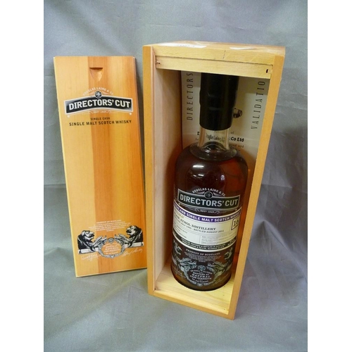 2002 - Bottle of Directors Cut - Blair Atholl Distillery 16 year Old - Distilled July 1995, Bottled August ... 