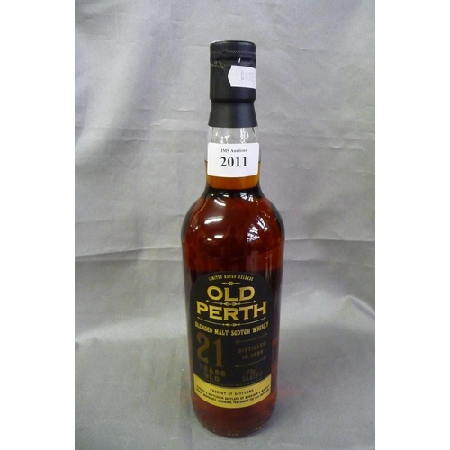 2011 - Bottle of Perth 21 Year Old Blended Malt Scotch Whisky - Limited Batch Release