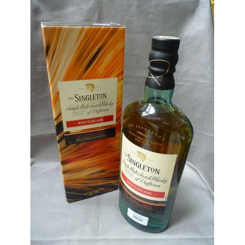 2026 - Bottle of The Singleton Single Malt Scotch Whisky - Spey Cascade