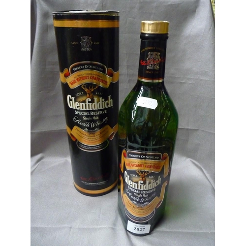 2027 - 1 Litre Bottle of Glenfiddich Special Reserve Single Malt Scotch Whisky