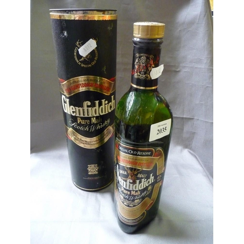 2035 - Bottle of Glenfiddich Special Old Reserve Single Malt Scotch Whisky