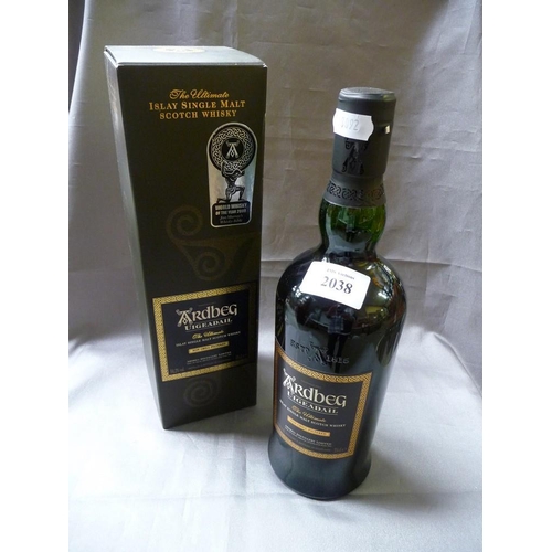 2038 - Bottle of Ardbeg Islay Single Malt Scotch Whisky