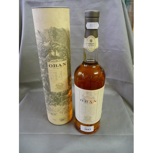 2043 - Bottle of Oban Little Bay of Caves Single Malt Scotch Whisky