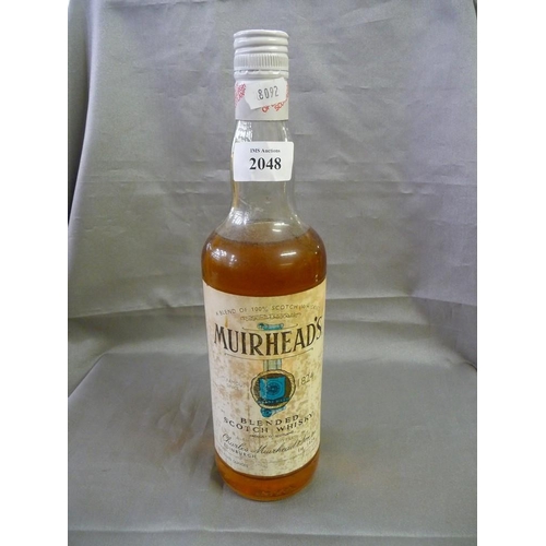 2048 - Bottle of Muirheads Blended Scotch Whisky