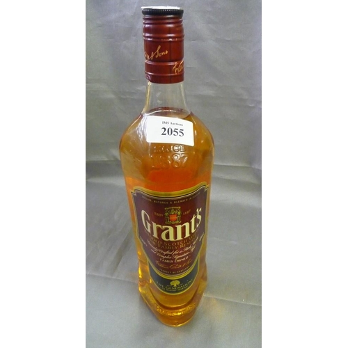 2055 - Litre Bottle of Grants Blended Scotch Whisky