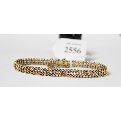 2556 - 9ct Gold Bracelet, 10.3g