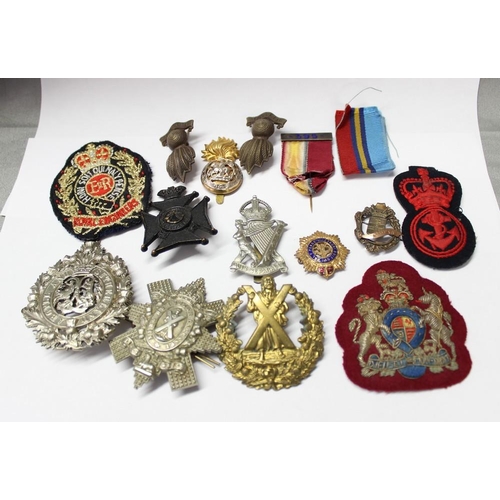 2704 - Quantity Assorted Regimental Badges etc