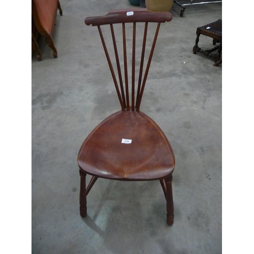 3393 - Mahogany Arts and Crafts Chair