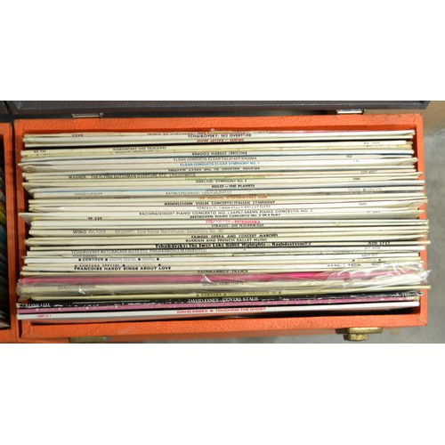 612 - 4 Boxes Of Assorted 78rpm and 33rpm LP Records