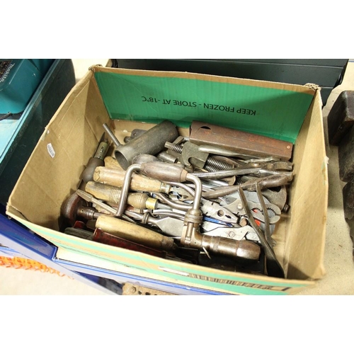 153 - Box Containing Joiners Hand Tools etc