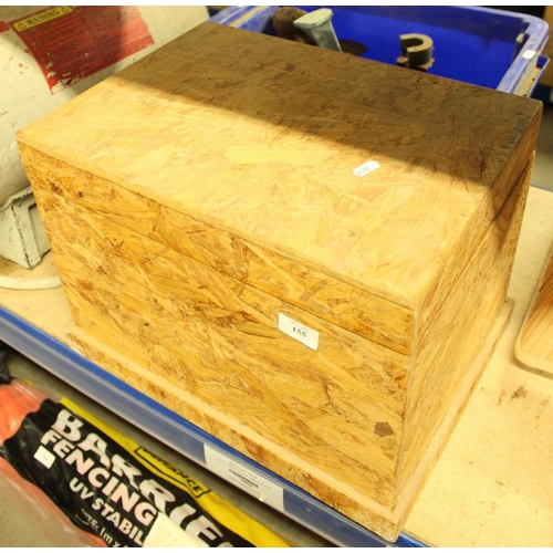 155 - Wooden Storage Box