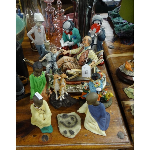 543 - Assorted Ornaments - Capodimonte, Soul Journeys