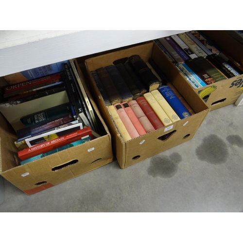 635 - Three Boxes of Assorted Books