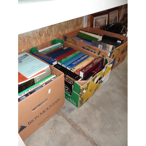 638 - Three Boxes of Assorted Books