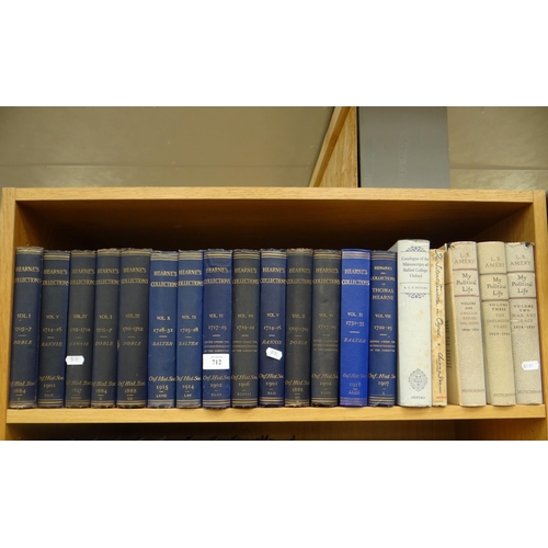 712 - Assorted Books including Herme's Collections, My Political Life