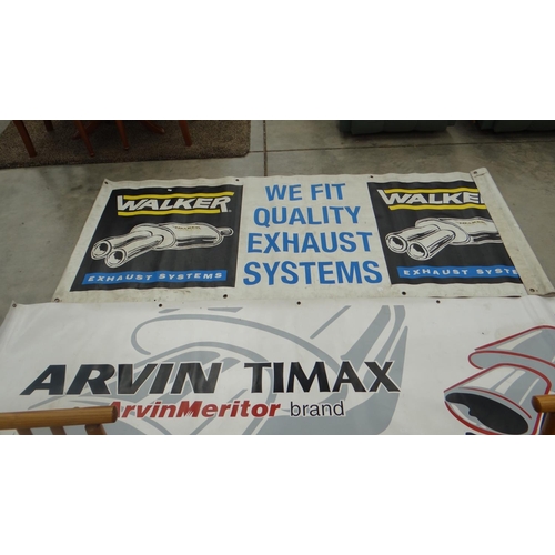 720 - Arvin Tomax and Walker Exhaust Banners