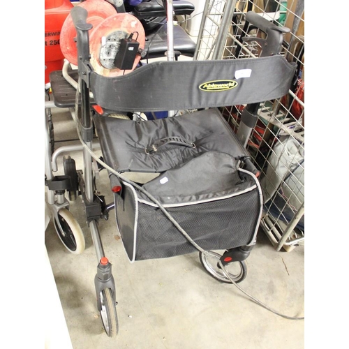 89 - Two Mobility Walkers to include Ableworld Folding Walker
