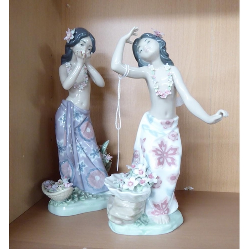1055 - 2 x Lladro Porcelain Figurines - 1478 