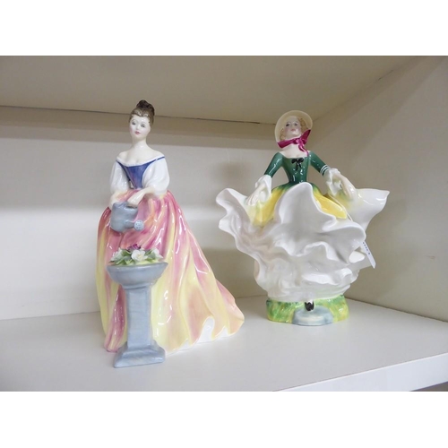 1081 - Two Royal Doulton Figurines - 