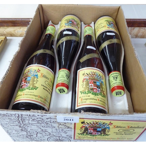 2041 - 12 Bottles of German Riesling Schloss Schonborn Wine 1990.
