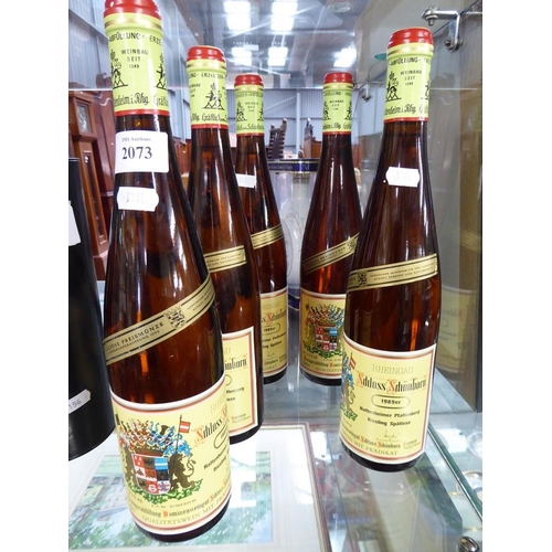 2073 - Five Bottles of German Riesling.