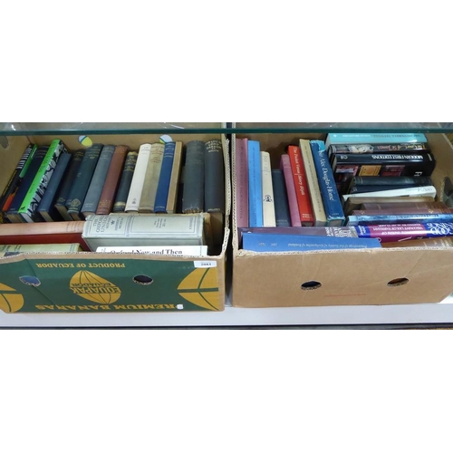 2081 - Two Boxes of Assorted Reference Books.