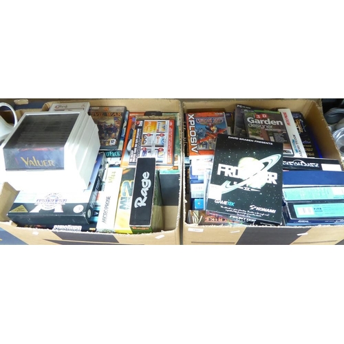 2102 - Two Boxes - Vintage PC Games.