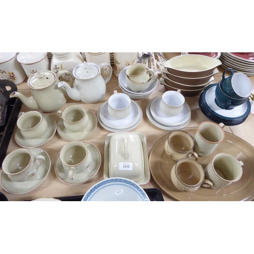 2132 - Collection of Assorted Denby Tea Wares, Oven Dishes etc.