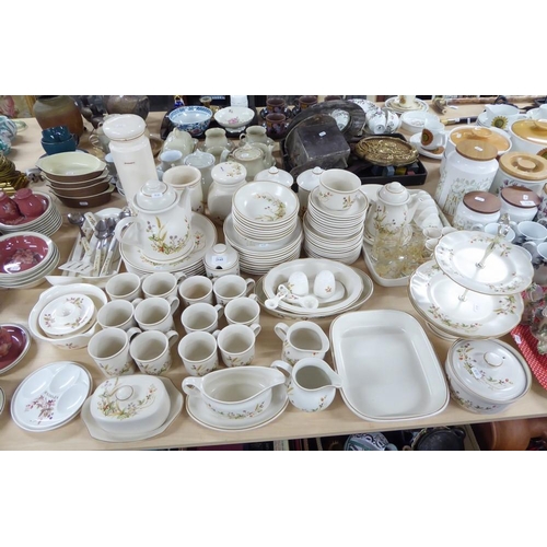 2145 - Very Large Selection of M & S Harvest Pattern Dinner & Tea Ware.