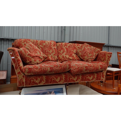 3071 - Fabric Three Seat Sofa