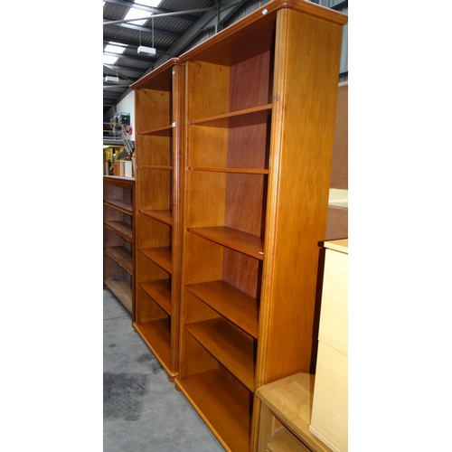 3157 - Pair of Mahogany Bookcases
