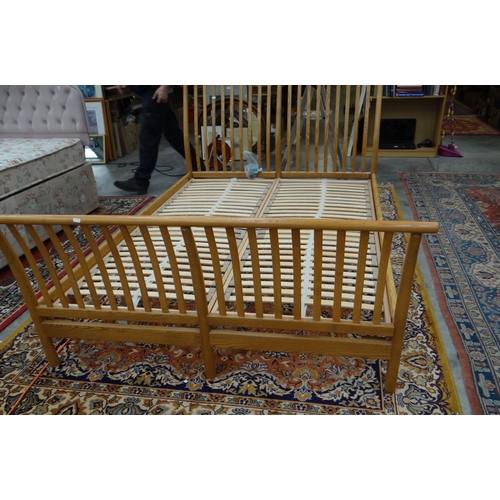 3228 - Ercol Double Bed Frame