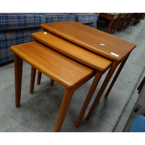 3252 - Teak Nest Of Tables