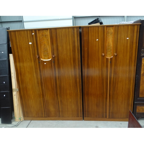 3470 - Two 1970's Wardrobes