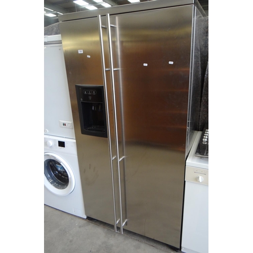 3485 - Stainless Steel American Style Fridge Freezer