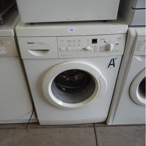 3489 - Bosch Washing Machine