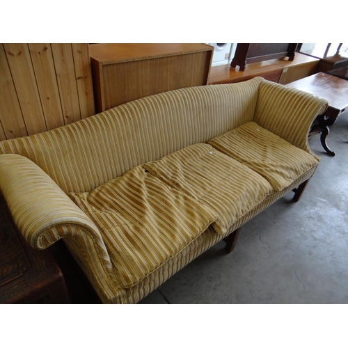 3521 - Fabric Three Seat Sofa