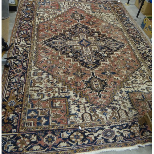 2454 - Large Eastern Wool Rug, approx 303 x 216cm.