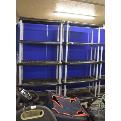 15 - Pair of Four Tier Storage Racks