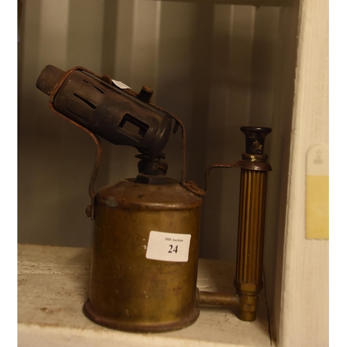 24 - Vintage Blow Torch