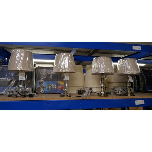 349 - 4 Table Lamps