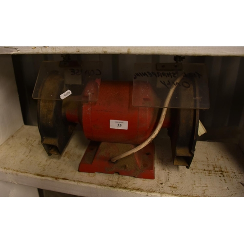 35 - Sealey Bench Grinder, Model BG150XL