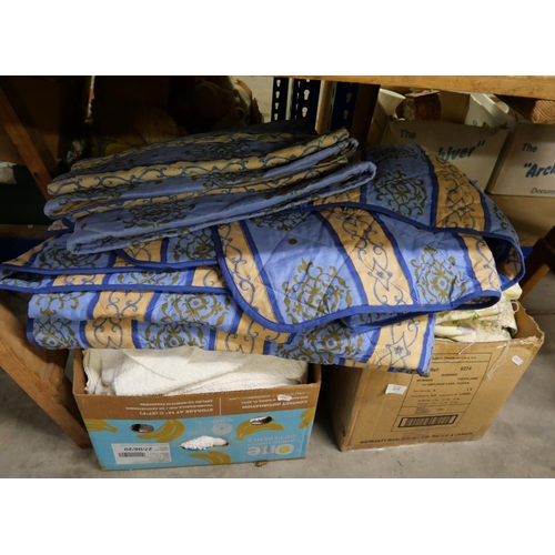 377 - 2 Boxes -  Assorted Linen