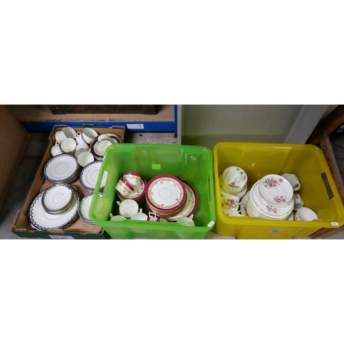 379 - 3 Boxes -  Assorted Part Dinner Sets